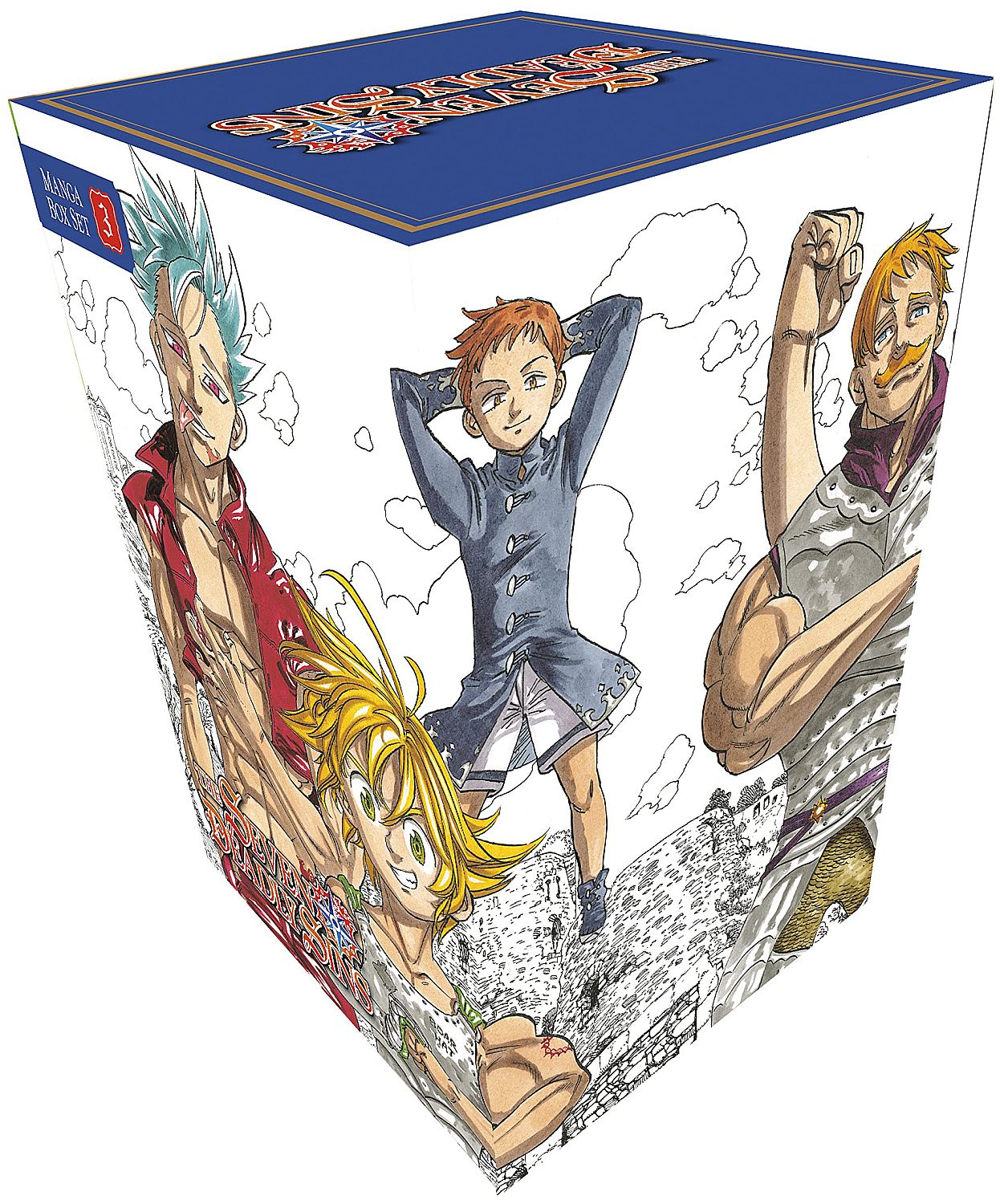 The Seven Deadly Sins: Manga Box Set, Part 3 (15-21)