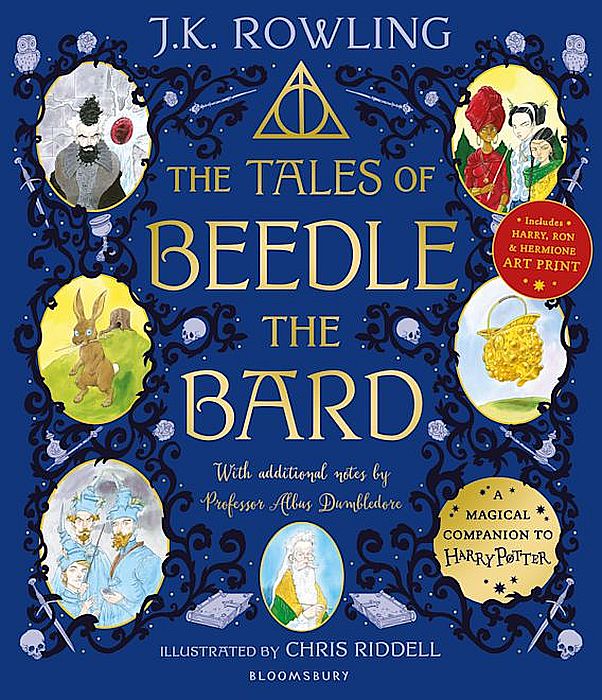 The Tales of Beedle the Bard - Illustrated Edition (Paperback)