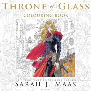 The Throne of Glass: Colouring Book