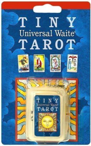 Tiny Tarot Key Chain (Miniature Deck and Booklet)