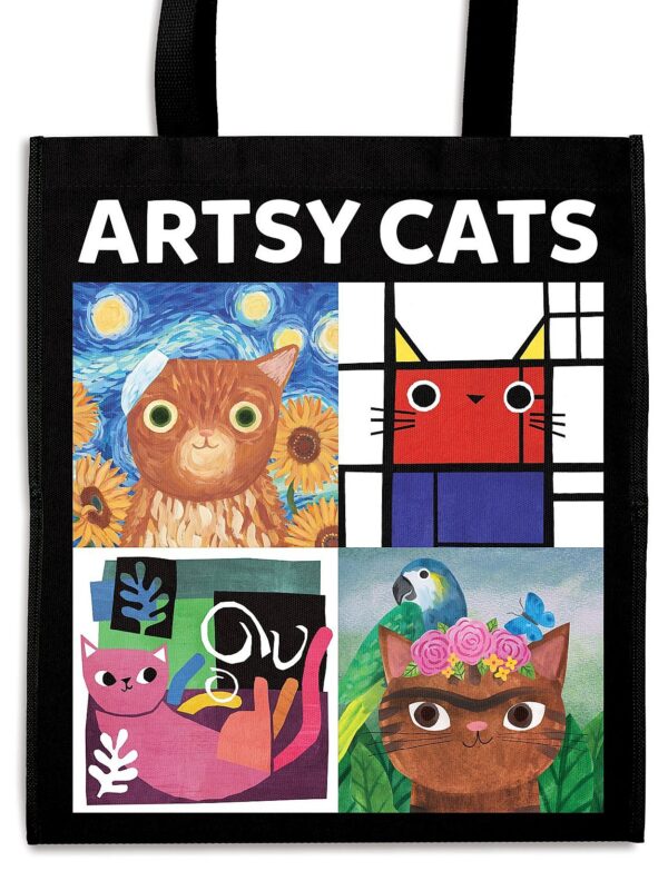 Торба Artsy Cats Reusable Shopping Bag