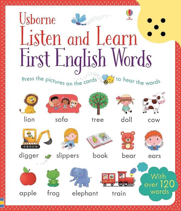 Usborne Listen and Learn First English Words