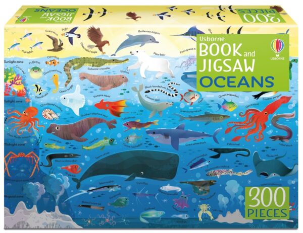 Usborne Book and Jigsaw: Oceans