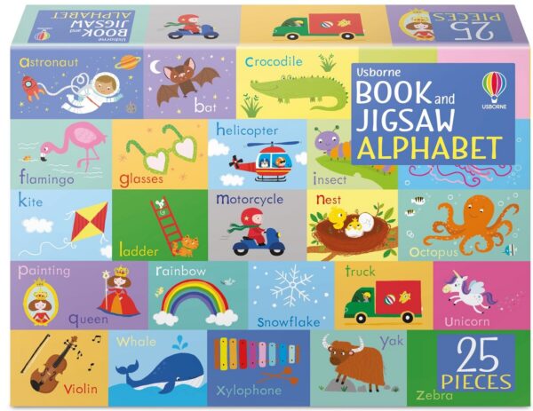 Usborne Book and Jigsaw: Play & Learn Alphabet