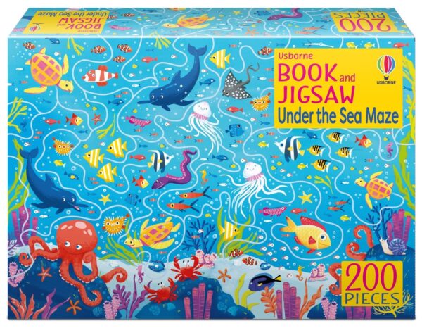 Usborne Book and Jigsaw: Under the Sea Maze