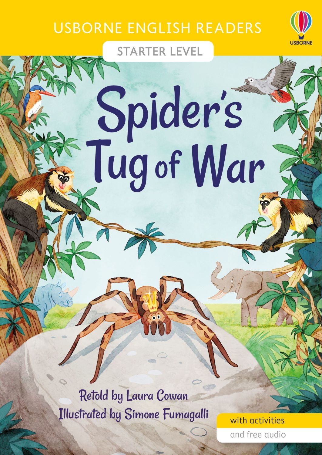 Usborne English Readers: Spider's Tug of War