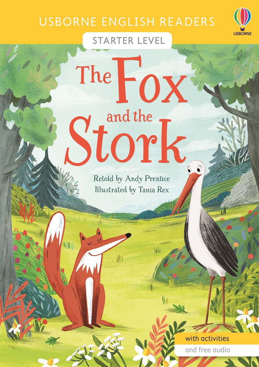 Usborne English Readers: The Fox and the Stork
