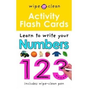 Wipe Clean Activity Flash Cards 123