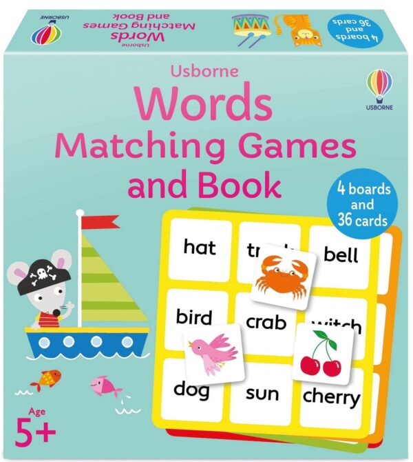 Words Matching Games and Book