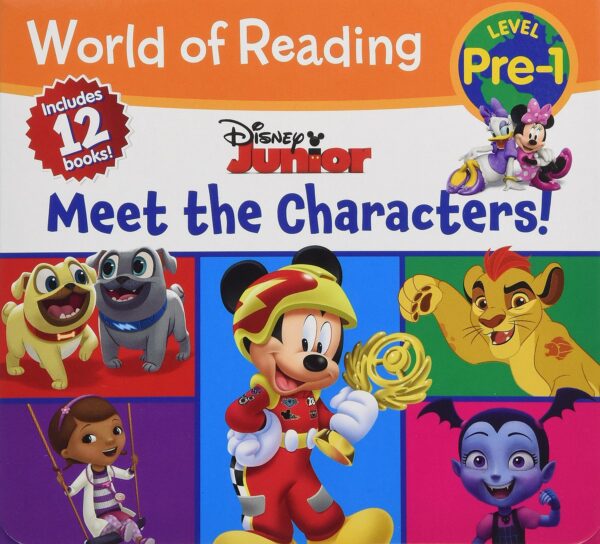 World Of Reading Disney Junior Meet The Characters (Pre-Level 1 Box Set)