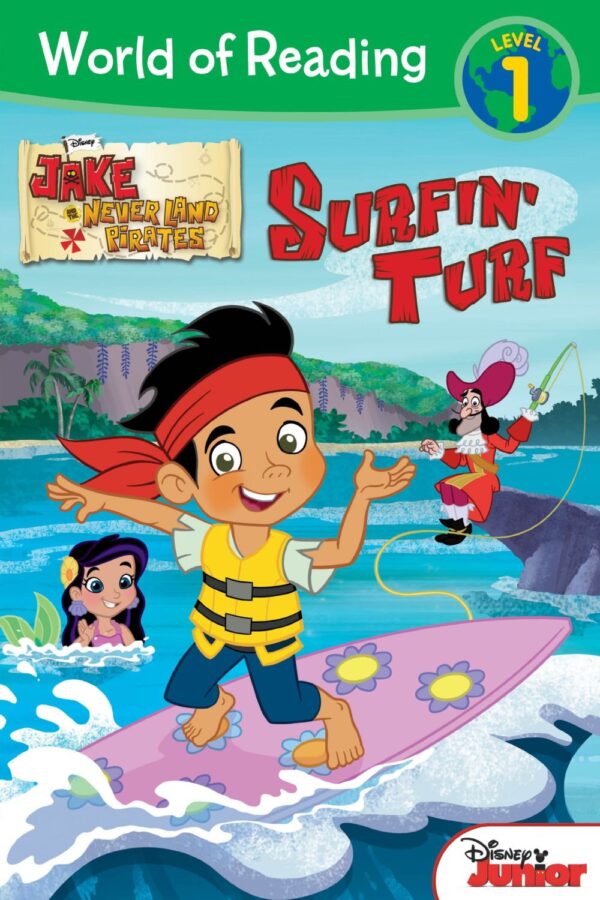 World of Reading: Jake and the Never Land Pirates Surfin' Turf Level 1