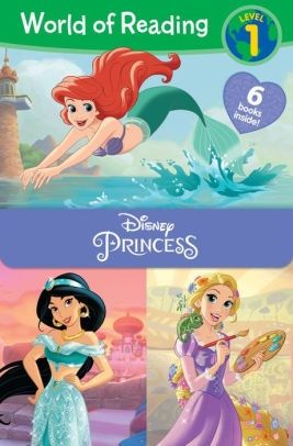 World Of Reading Disney Princess Level 1 Boxed Set