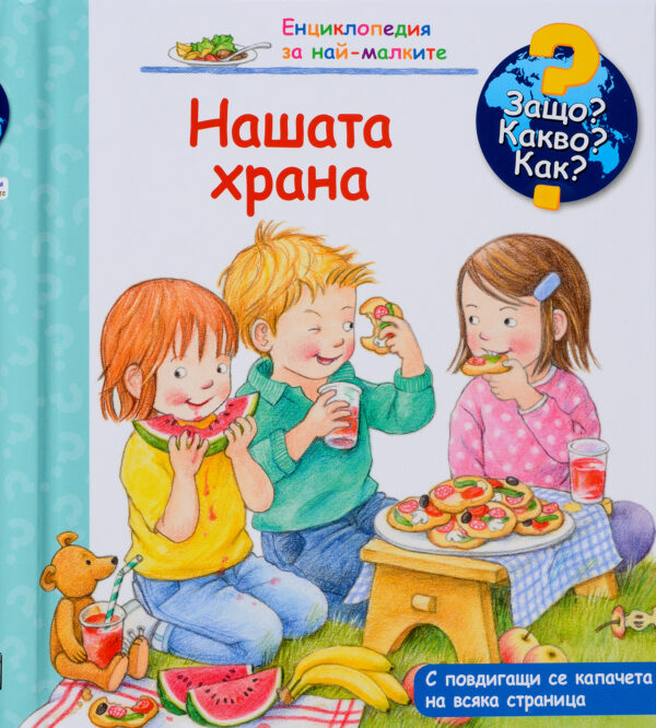 Защо? Какво? Как? Енциклопедия за най-малките: Нашата храна