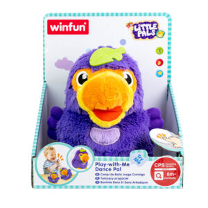 WINFUN Танцуващ плюшен папагал