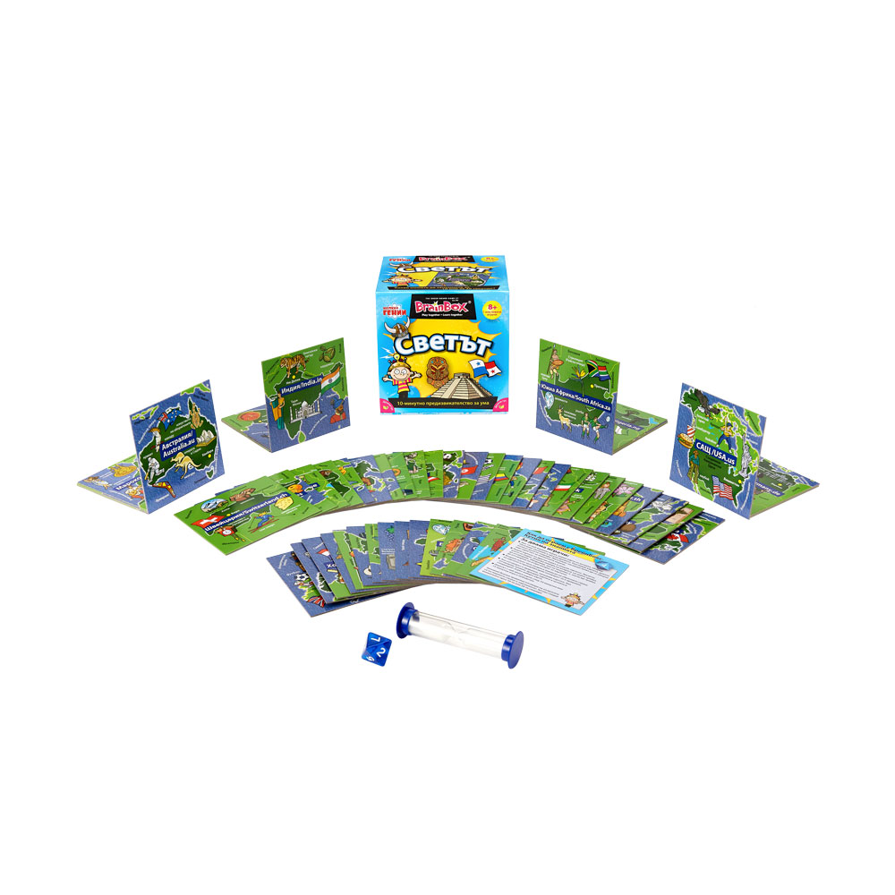 BRAIN BOX Игра СВЕТЪТ 95901/TGBBRTW01BG