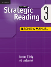 Strategic Reading Level 3 Teacher's Manual 2nd Edition