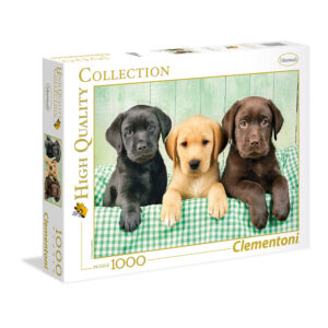 CLEMENTONI Пъзел HQ COLLECTION I TRE LABRADOR