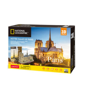 CubicFun 3D Пъзел PARIS NOTRE DAME DE PARIS NATIONAL GEOGRAPHIC