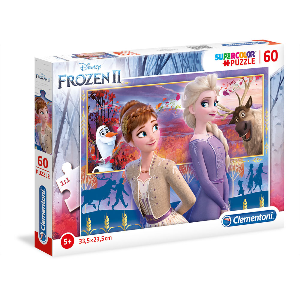 CLEMENTONI Пъзел 60ч FROZEN II 3