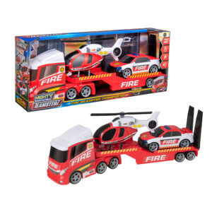 HTI TEAMSTERZ XL Пожарен камион с кола и хеликоптер