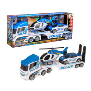 HTI TEAMSTERZ XL Полицейски камион с кола и хеликоптер