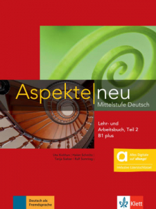 Aspekte neu B1 plus Teil 2 Lehr- und Arbeitsbuch mit Audios Hybride Ausgabe allango