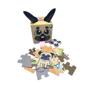 Y WOW Пъзел Куче 24 части PuzzleHeadz