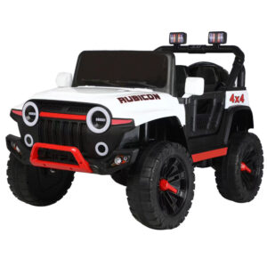 OCIE Джип акумулаторен 12V HEAT SUPER с родителски контрол Бял