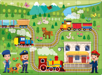 Уча думите с картинки. Влакче - Image 4