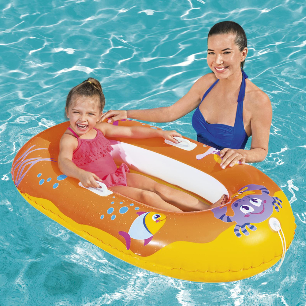 BESTWAY Надуваема лодка Морски свят 119x79см.