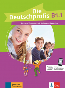 Die Deutschprofis B1.1Kurs- und Übungsbuch mit Audios und Clips online