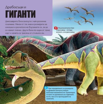 Панорамна книга с капачета: ДИНОЗАВРИ - Image 2