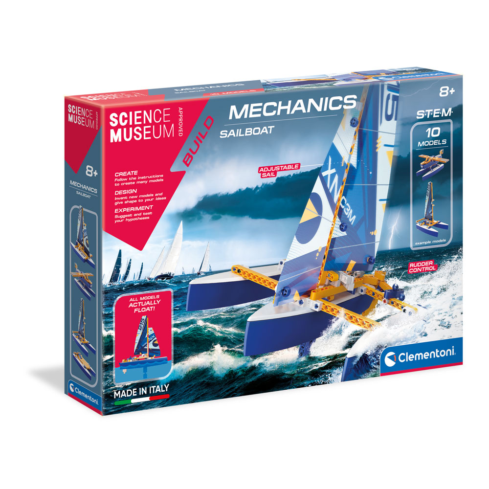 CLEMENTONI MECHANICS LABORATORY Конструктор Лодки 180 части