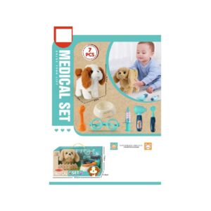 N-TOYS Мedical Set Куче с Лекарски Пренадлежности