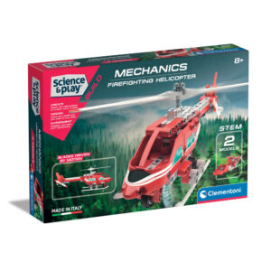 CLEMENTONI MECHANICS LABORATORY Конструктор Пожарникарски Хеликоптер 160ч.