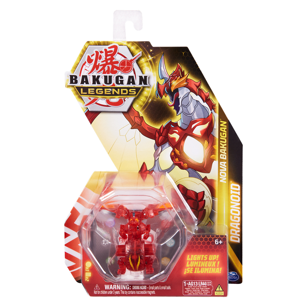 BAKUGAN LEGENDS NOVA Бакуган топче със светлина
