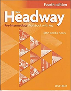 New Headway 4th Edition Pre-Intermediate A2-B1 Workbook with Key