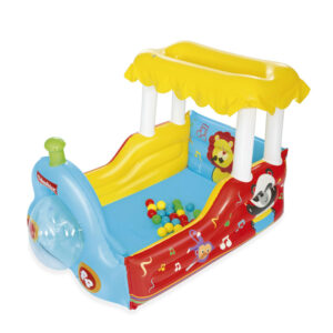 BESTWAY FISHER PRICE Надуваем влак с 25 топки 132x94x89 см.