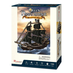 CubicFun 3D Пъзел КОРАБ THE QUEEN ANNE'S REVENGE T4035h