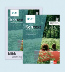 Kontext B1.1+ Media Bundle Deutsch als Fremdsprache Kurs- und Übungsbuch inklusive Lizenzcode für das Kurs- und interaktiven Übungen