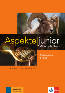 Aspekte junior B1 plusMittelstufe Deutsch. Medienpaket (3 Audio-CDs + Video-DVD)