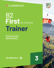 First For Schools Trainer 3 without Answers with Digital