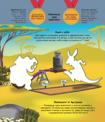 Удивителният свят на животните. Шампиони сред животните - Image 4