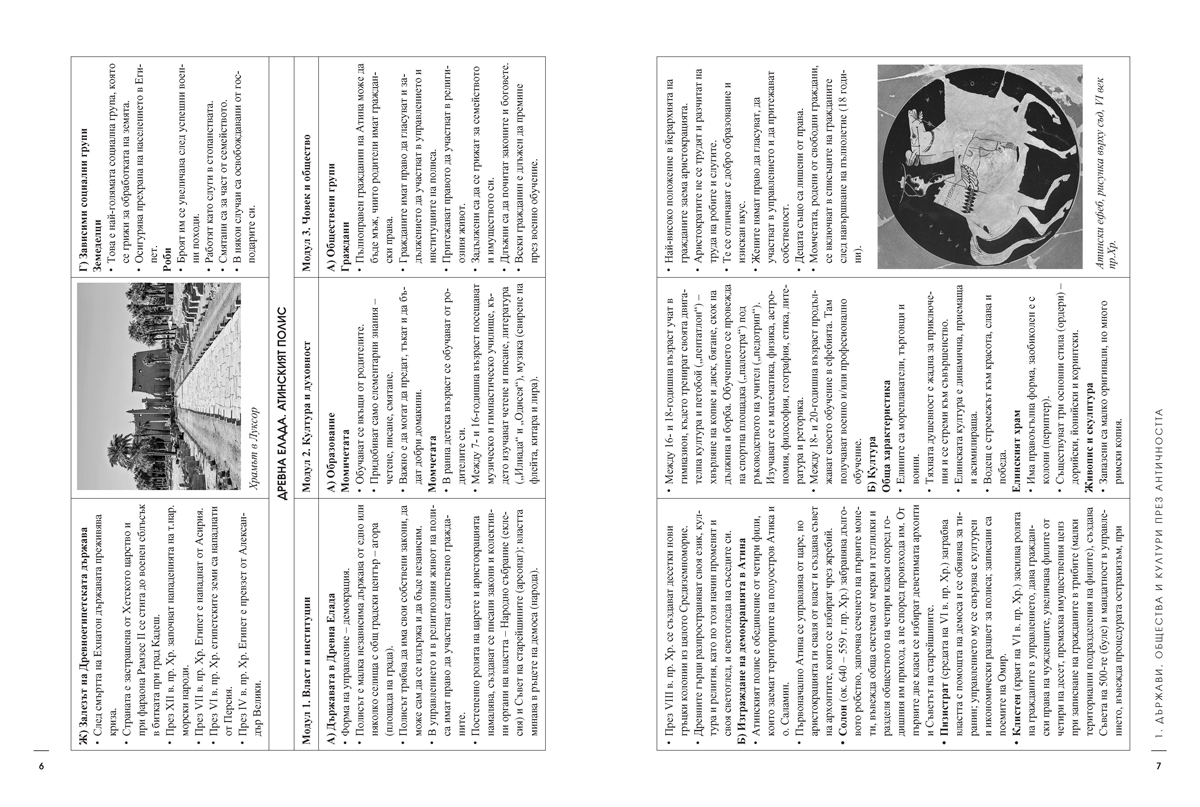 Историята в таблици. Помагало за Държавен зрелостен изпит 11. – 12. клас. Профилирана подготовка - Image 5