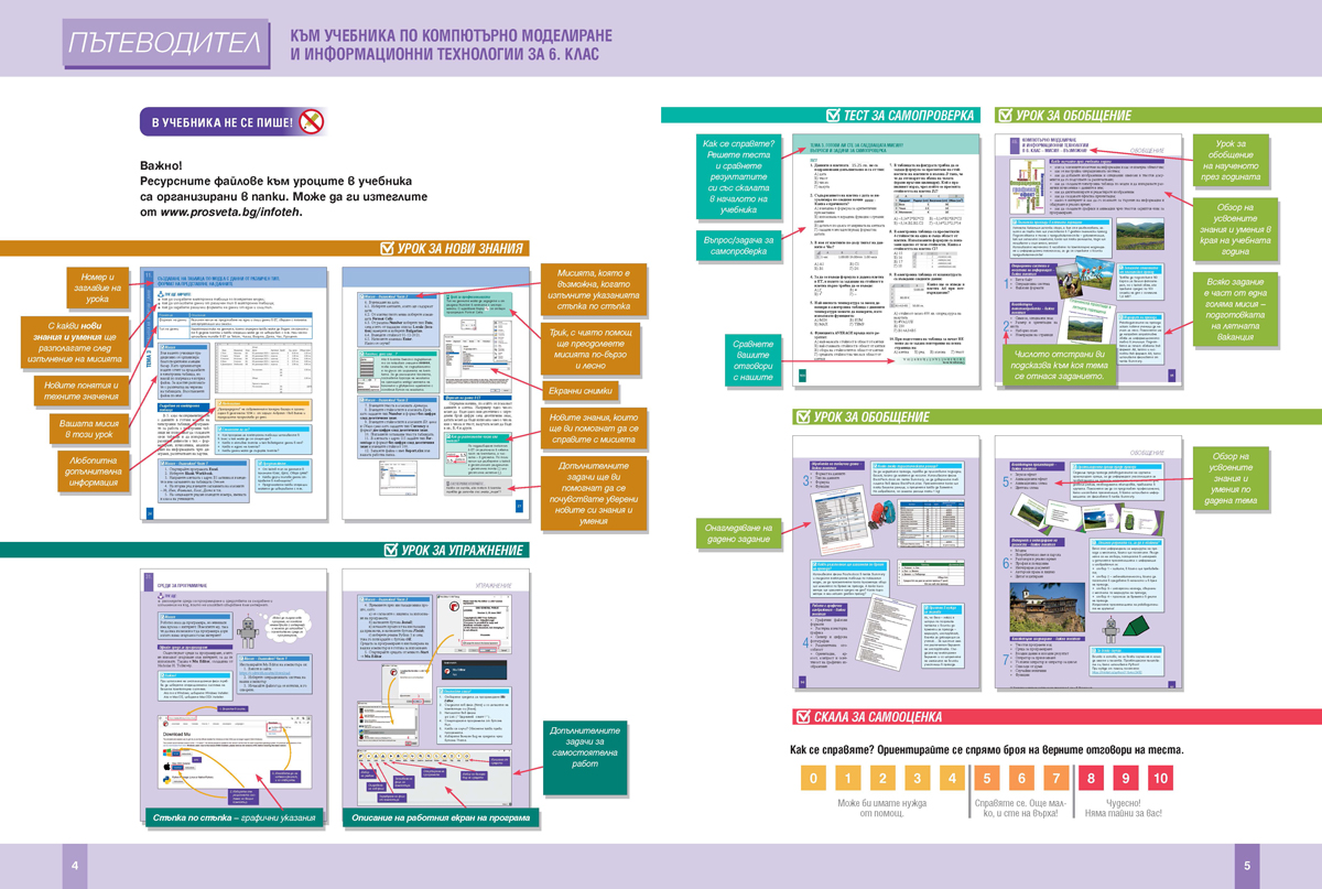 Компютърно моделиране и информационни технологии за 6. клас - Image 4