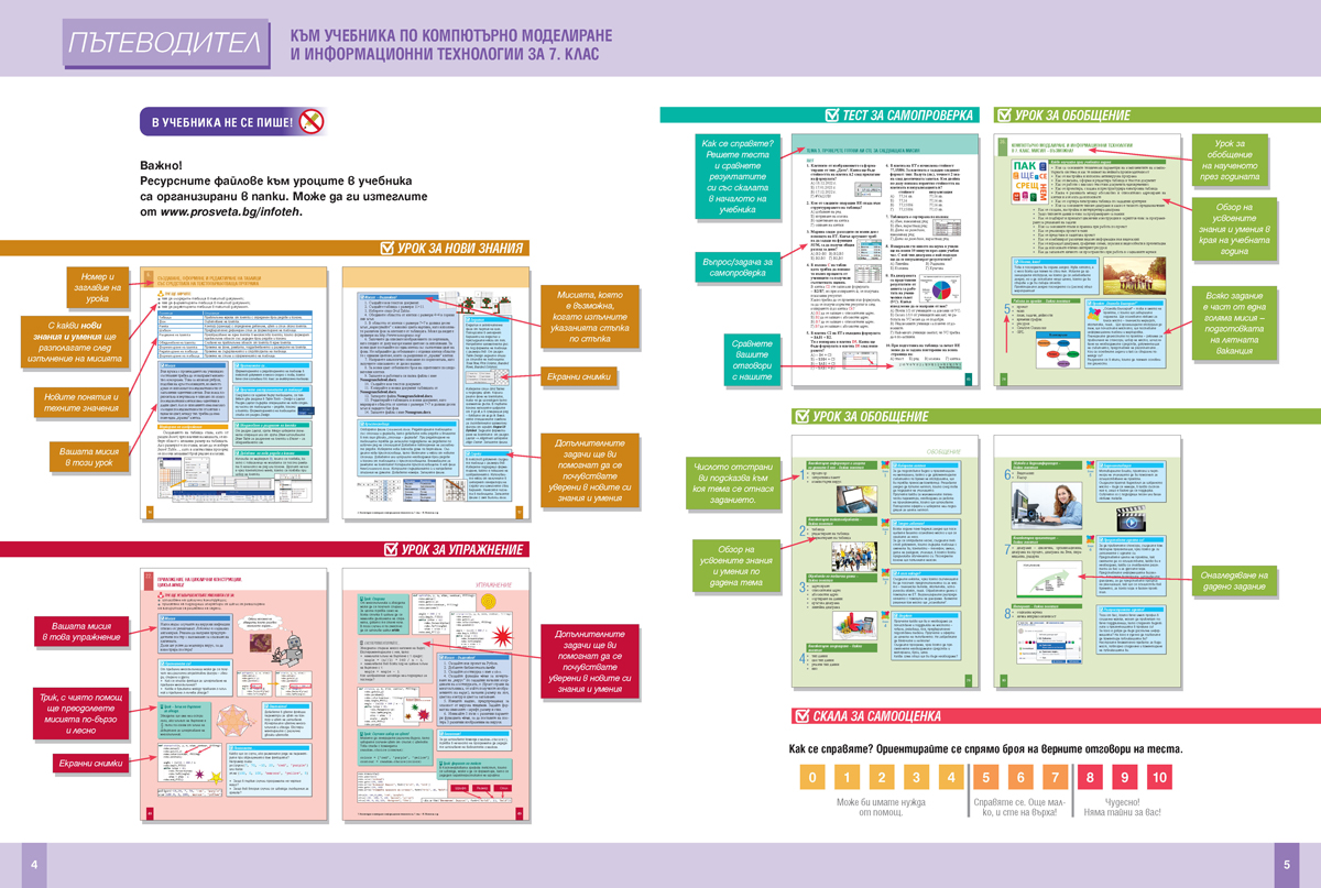Компютърно моделиране и информационни технологии за 7. клас - Image 4