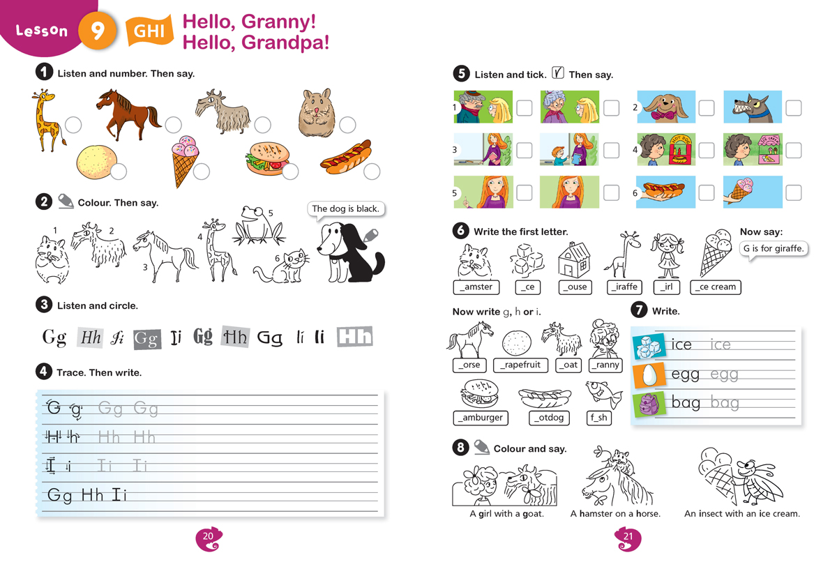 Hello! New edition. Учебна тетрадка по английски език за 2. клас - Image 3