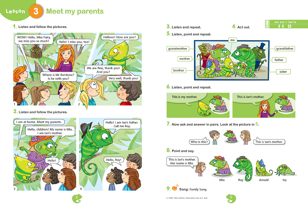 Hello! New edition. Английски език за 3. клас - Image 6