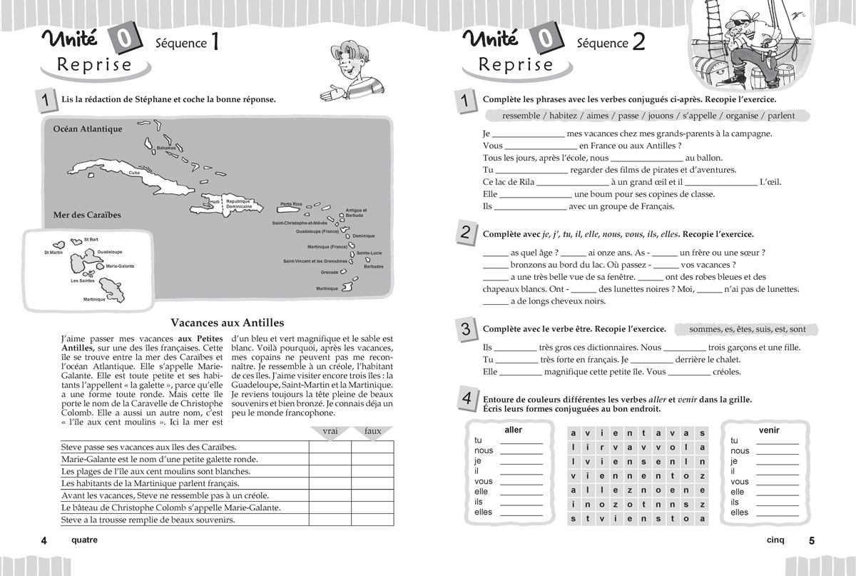 Arc-en-ciel. Учебна тетрадка по френски език за 5. клас - Image 4