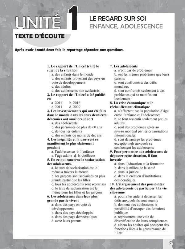 ЕNVOLS B2 (Partie 2). Cahier d’exercices. Учебна тетрадка по френски език за 12. клас, част втора, профилирана подготовка - Image 3